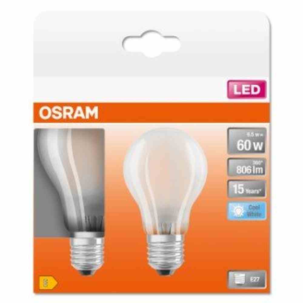 Żarówka LED E27 7,5W LED STAR 2 szt. retrofit, barwa zimna - Image 3