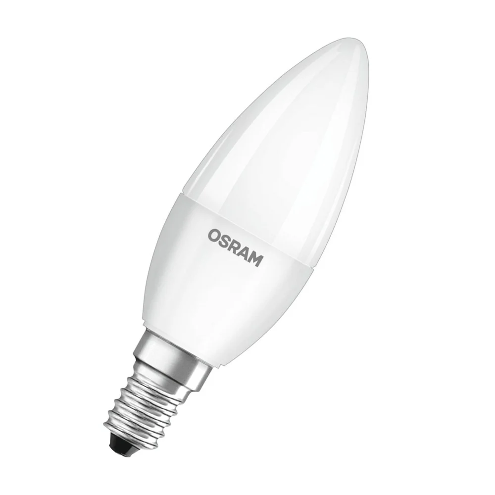 Żarówka LED E14 4,9W BASE 4 szt., świeczka, matowa, barwa zimna - Image 2