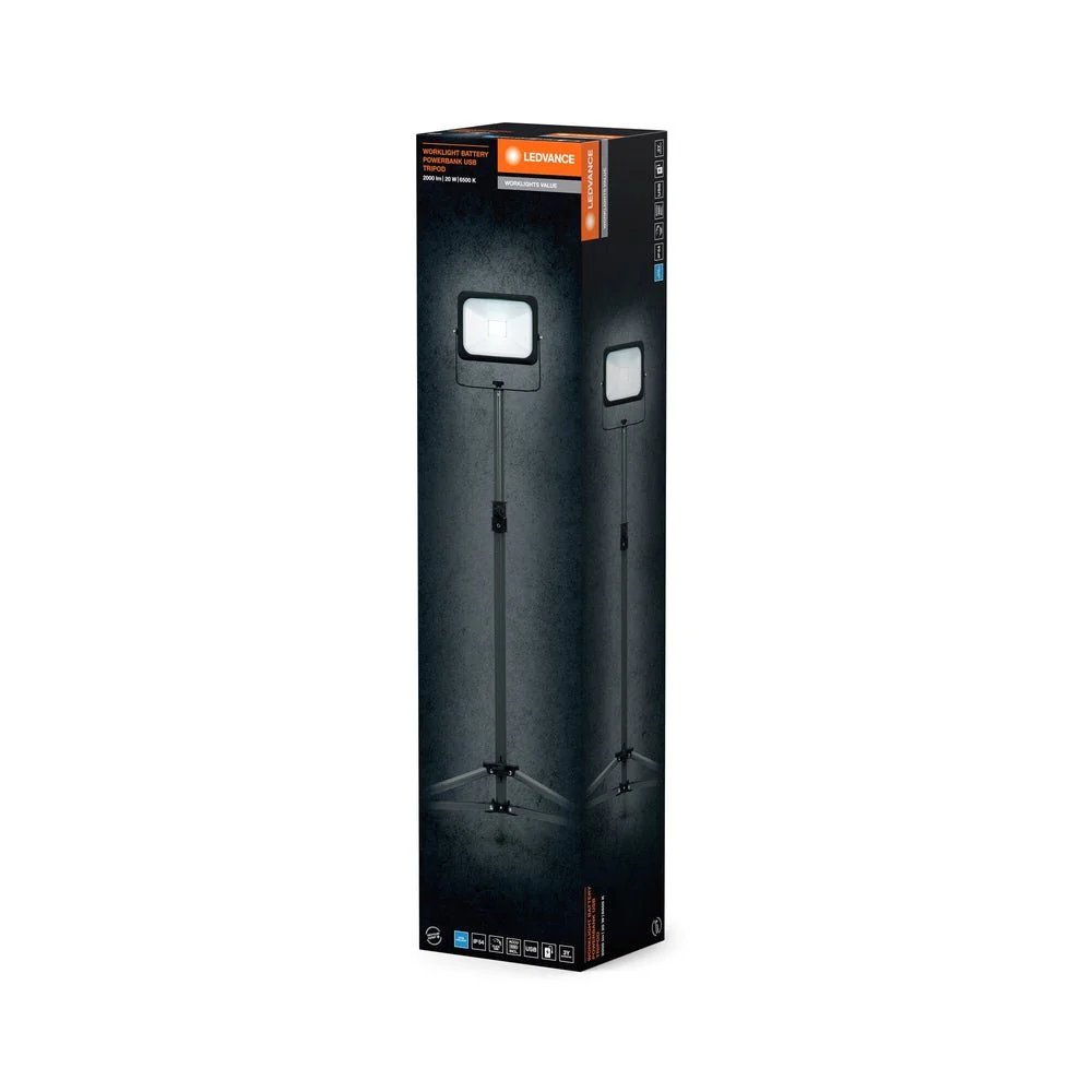 Akumulatorowa Oprawa LED ze statywem 20W 6500K 2000lm - Image 3