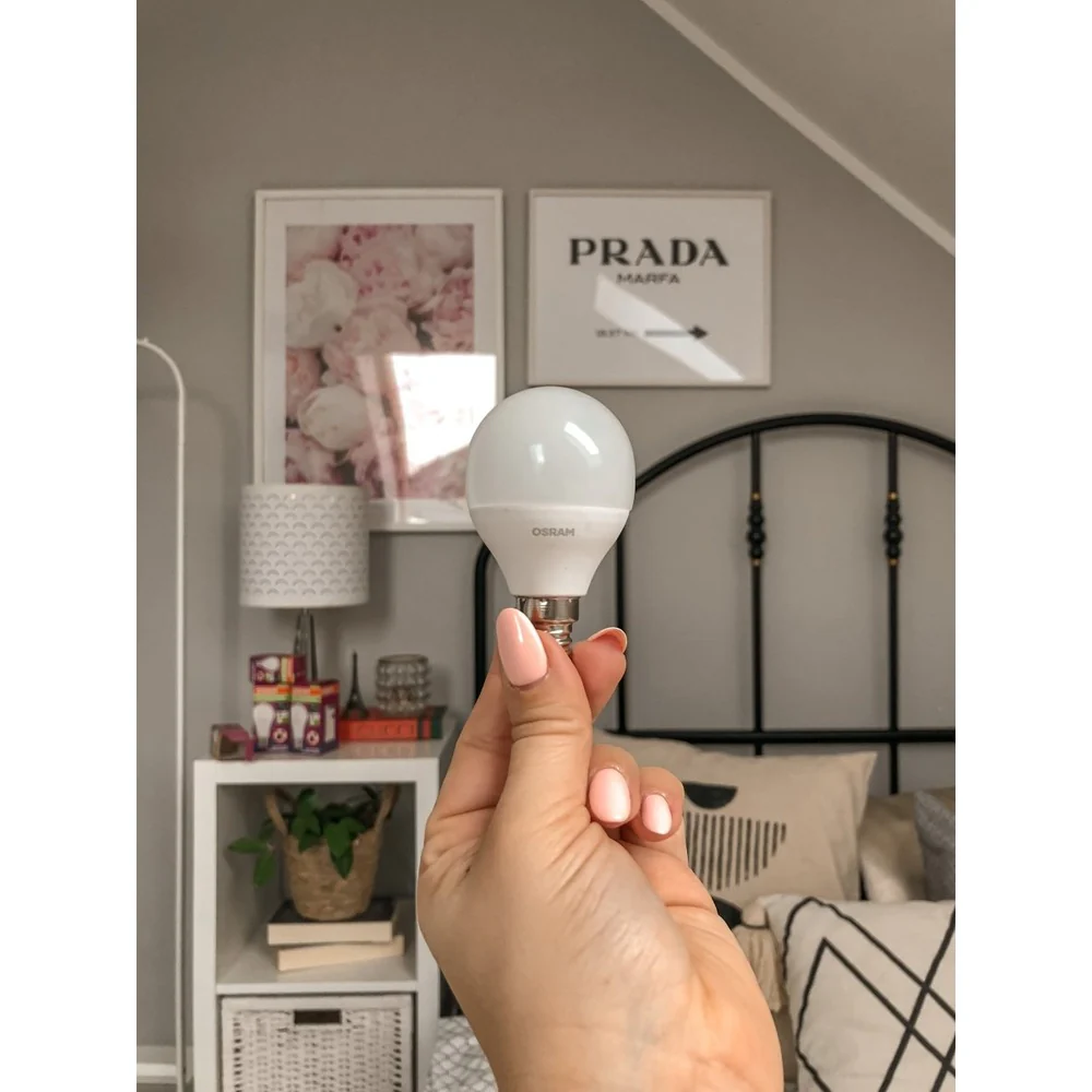 Żarówka LED E14 4,9W Antybakteryjna, świeczka, 1 szt. - Image 3