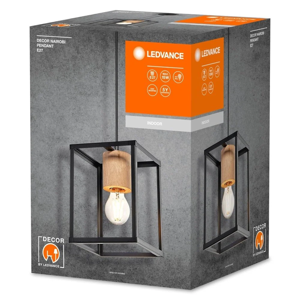 Lampa wewnętrzna sufitowa E27 Decor Nairobi Pendant. - Image 3