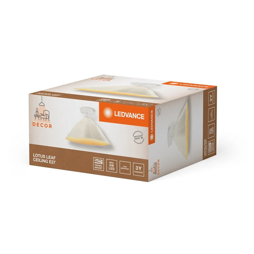 Dekoracyjna Oprawa LED Papierowa E14 i E27 Designerska - Image 3