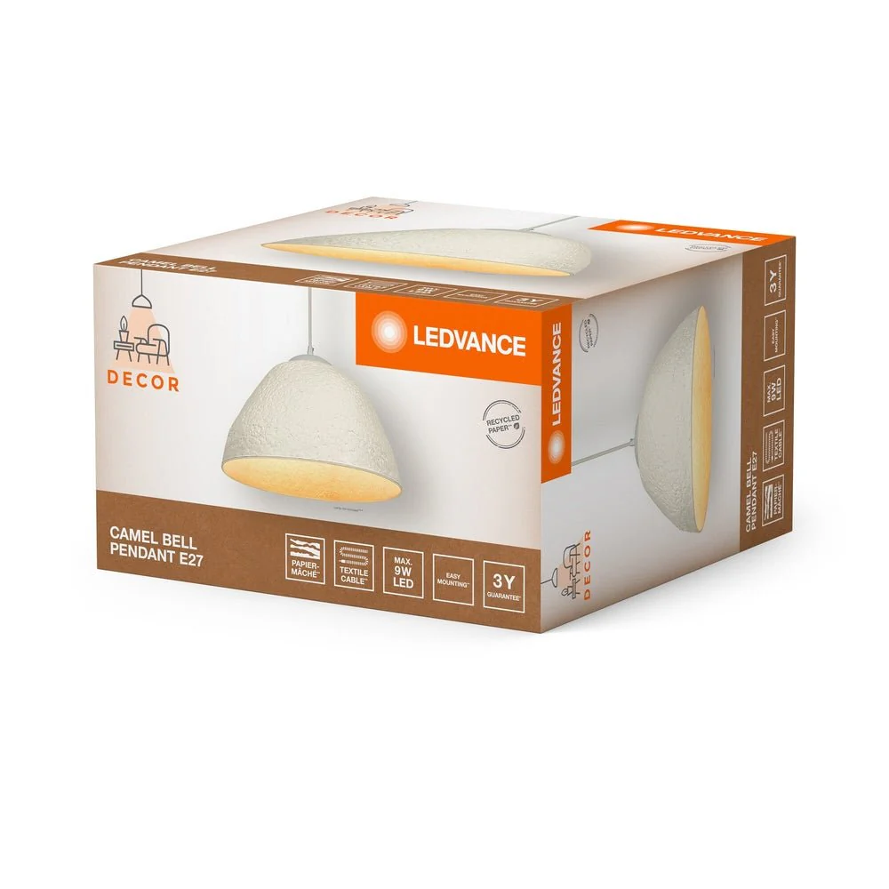 Dekoracyjna Oprawa LED Papierowa E14 i E27 Jasna - Image 3
