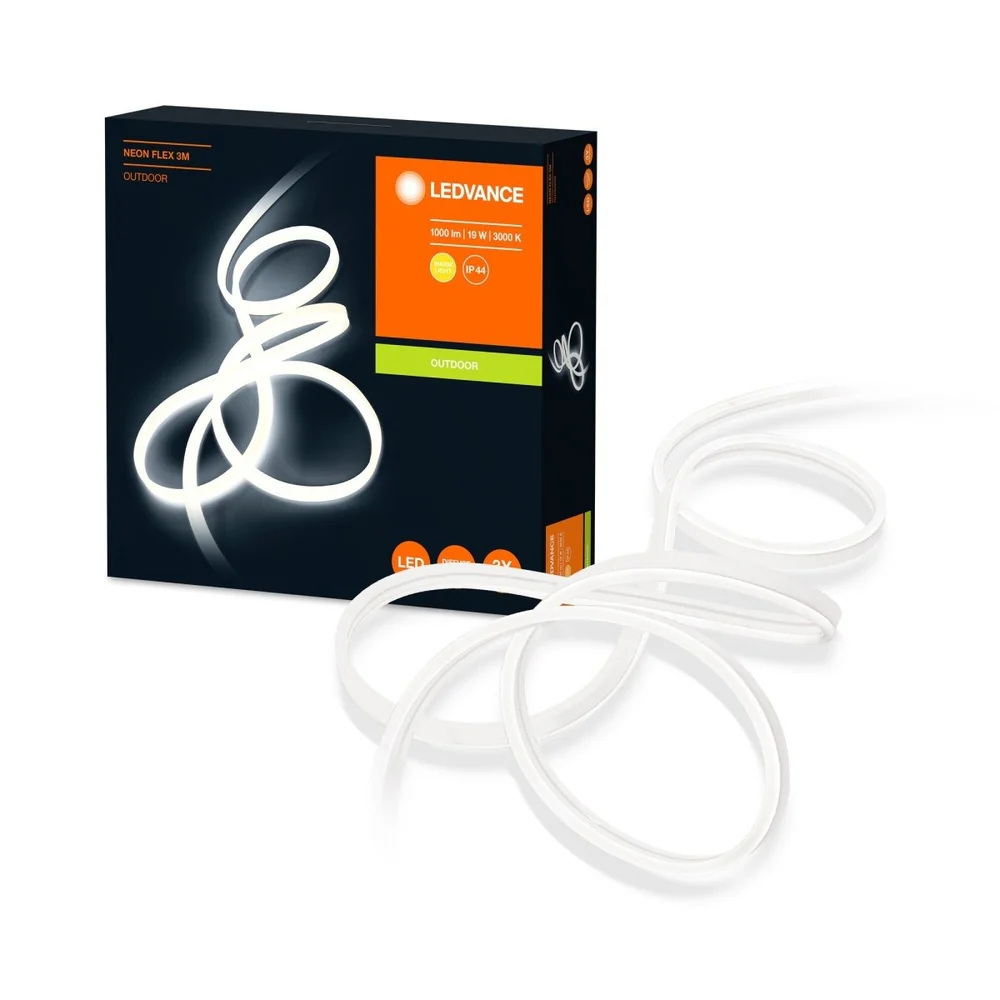 Taśma LED NEON FLEX 19W, zewnętrzna, IP44, ciepła biel, 3 m - Image 4
