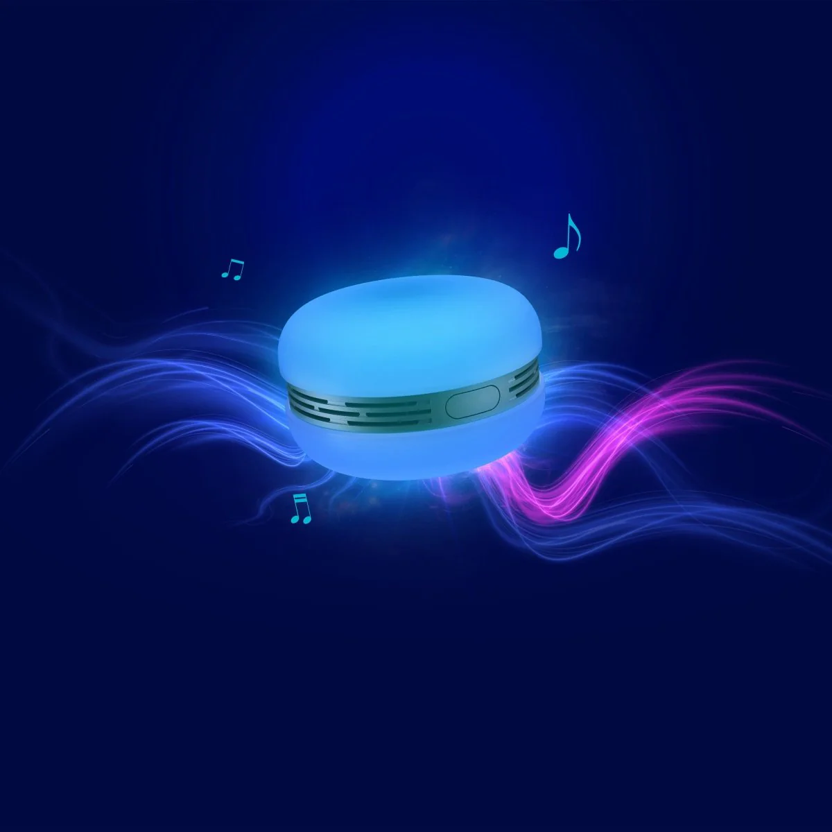 Głośnik inteligentny SMART+ Bluetooth Macaron Speaker Blue - Image 5