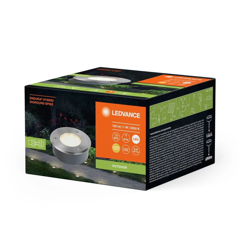 Hybrydowa Oprawa LED słupkowa zewnętrzna 1 W 3000 K 70lm - Image 3