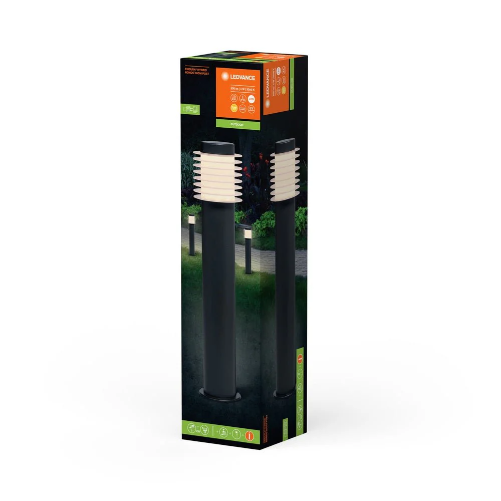 Hybrydowa Oprawa LED słupkowa zewnętrzna 4 W 3000 K 250lm - Image 3