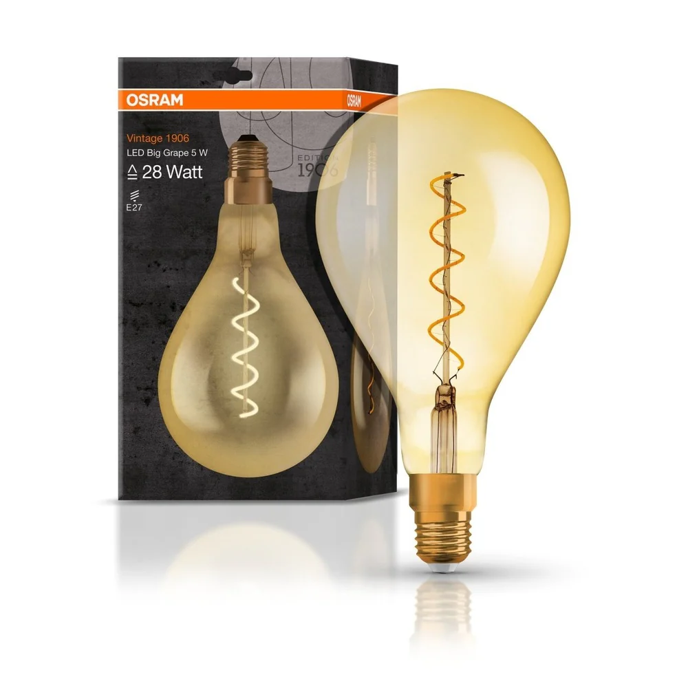Żarówka LED E27 4W VINTAGE 1 szt., barwa ciepła - Image 4