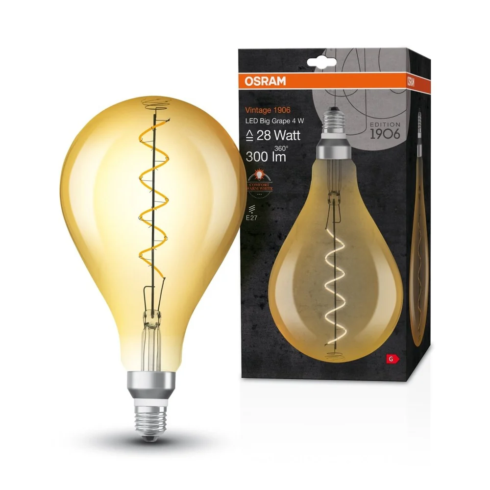Żarówka LED E27 4W VINTAGE 1 szt., barwa ciepła - Image 5