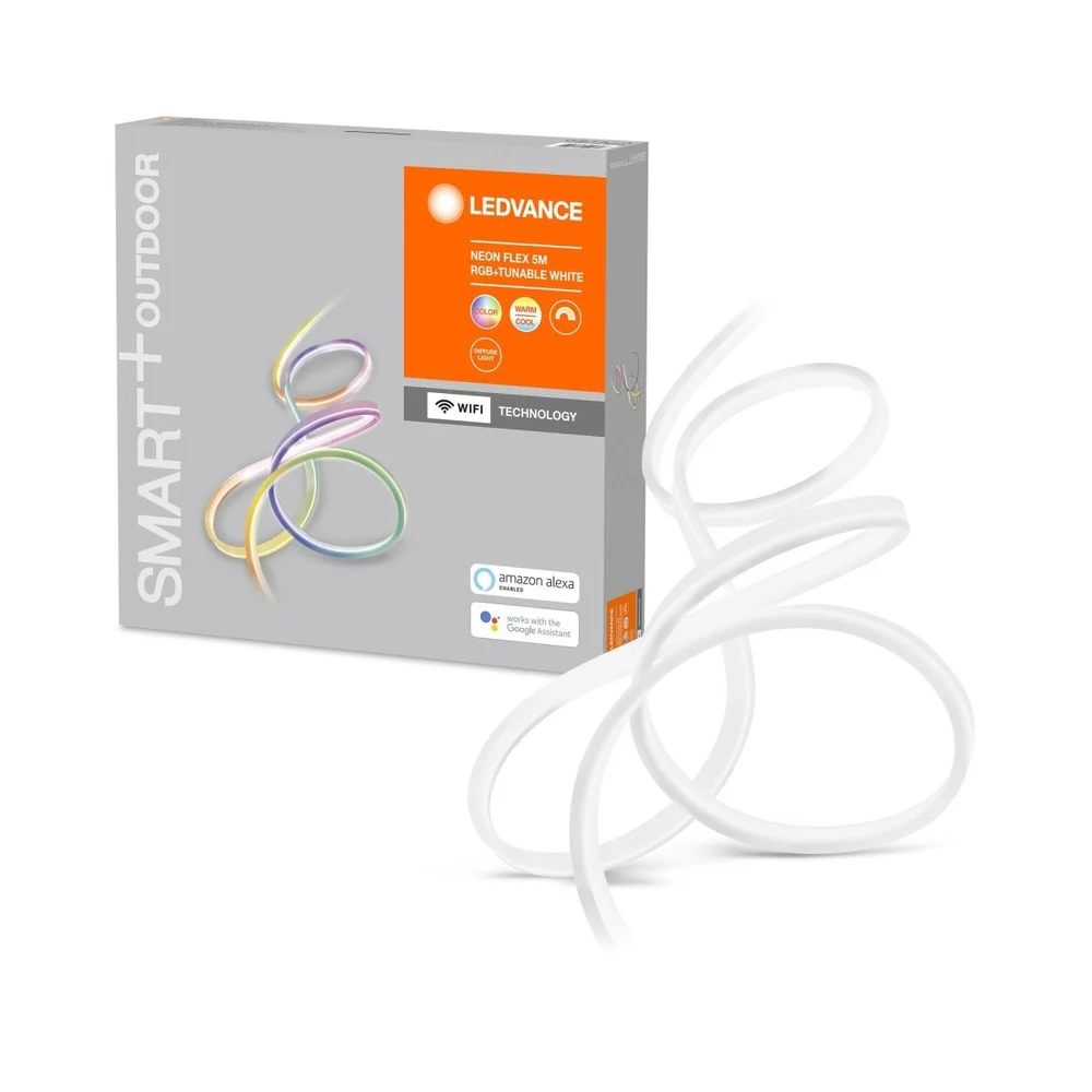Taśma LED WiFi NEON FLEX MULTICOLOR 20W, inteligentna, zewnętrzna, RGBW, IP44, regulowana biel, 5 m - Image 4