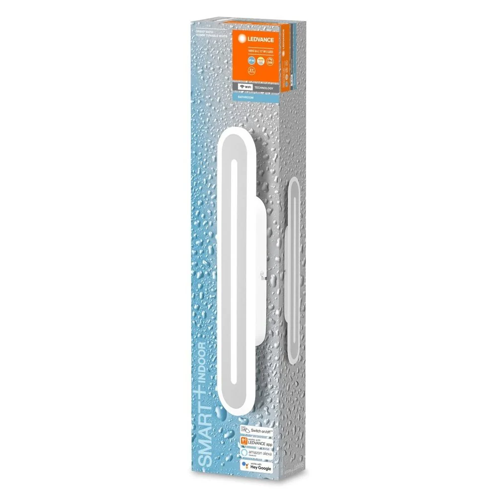 Lampa LED WiFi WALL BATH WHITE 17W, inteligentna, do łazienki, ściemnialna, IP44, regulowana biel, 40 cm - Image 3
