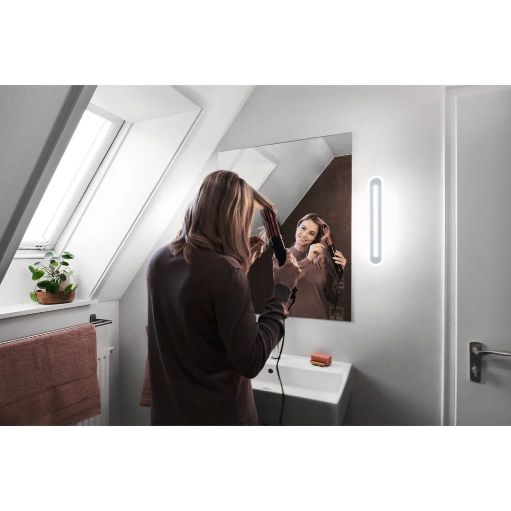 Lampa LED WiFi WALL BATH WHITE 17W, inteligentna, do łazienki, ściemnialna, IP44, regulowana biel, 40 cm - Image 4