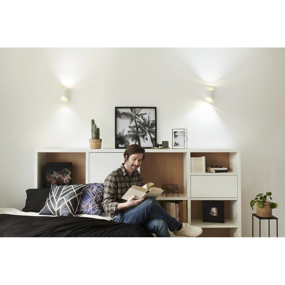 Lampa ścienna LED WiFi ORBIS CYLINDRO WHITE 12W, inteligentna, ściemnialna, regulowana biel - Image 5