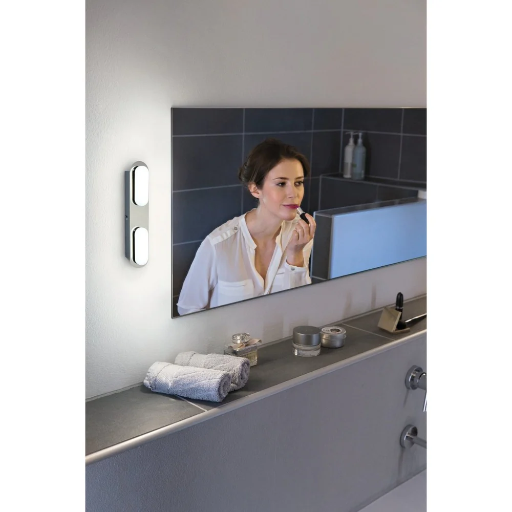 Lampa LED WiFi ORBIS WALL DUPLO 15W, inteligentna, do łazienki, ściemnialna, IP44, regulowana biel, 29,5 cm - Image 5