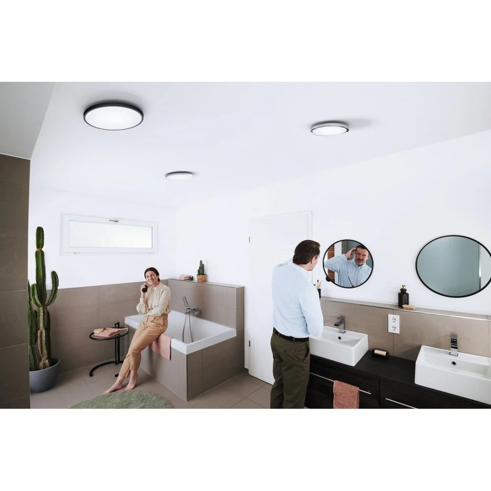 Lampa sufitowa LED WiFi ORBIS DISC 25W, inteligentna, do łazienki, okrągła, IP44, regulowana biel, 400 mm - Image 4