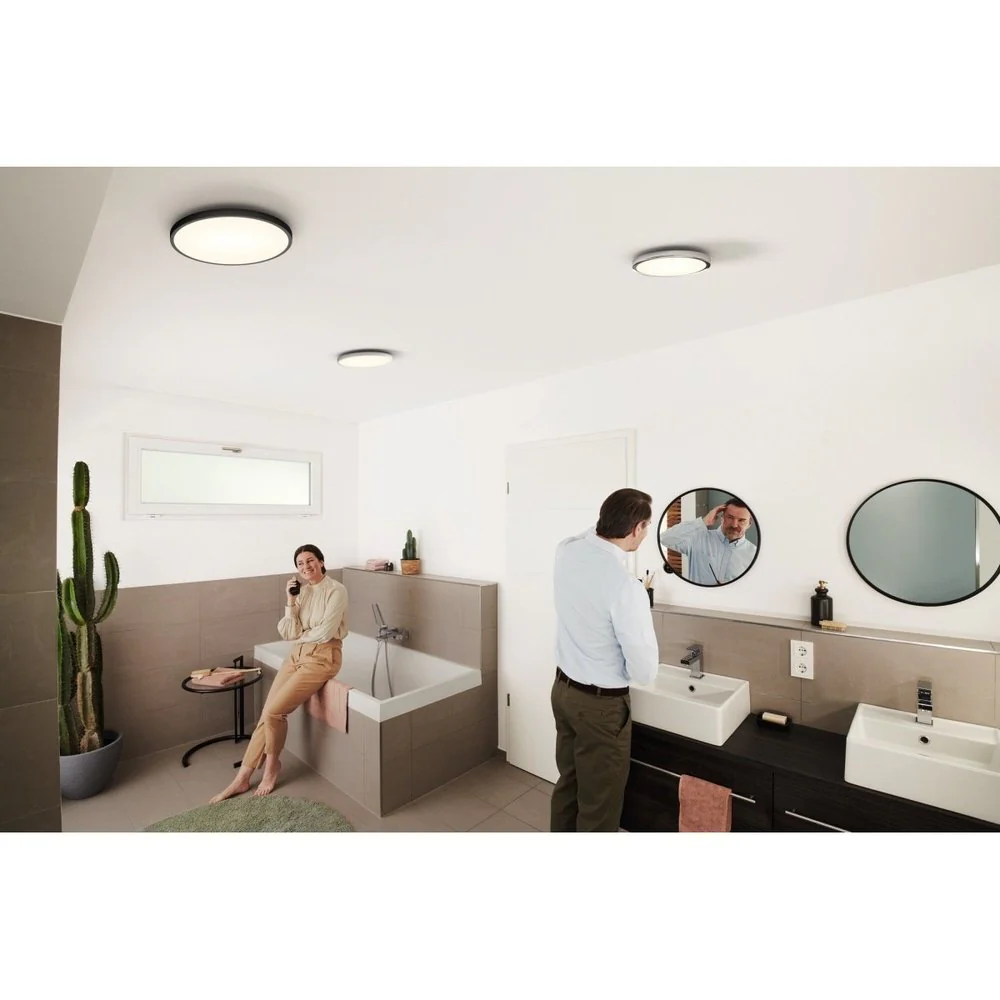 Lampa sufitowa LED WiFi ORBIS DISC 25W, inteligentna, do łazienki, okrągła, IP44, regulowana biel, 400 mm - Image 5