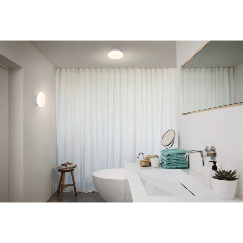 Lampa sufitowa LED WiFi ORBIS WALL AQUA ROUND 12W, inteligentna, do łazienki, okrągła, IP44, regulowana biel, 200 mm - Image 4
