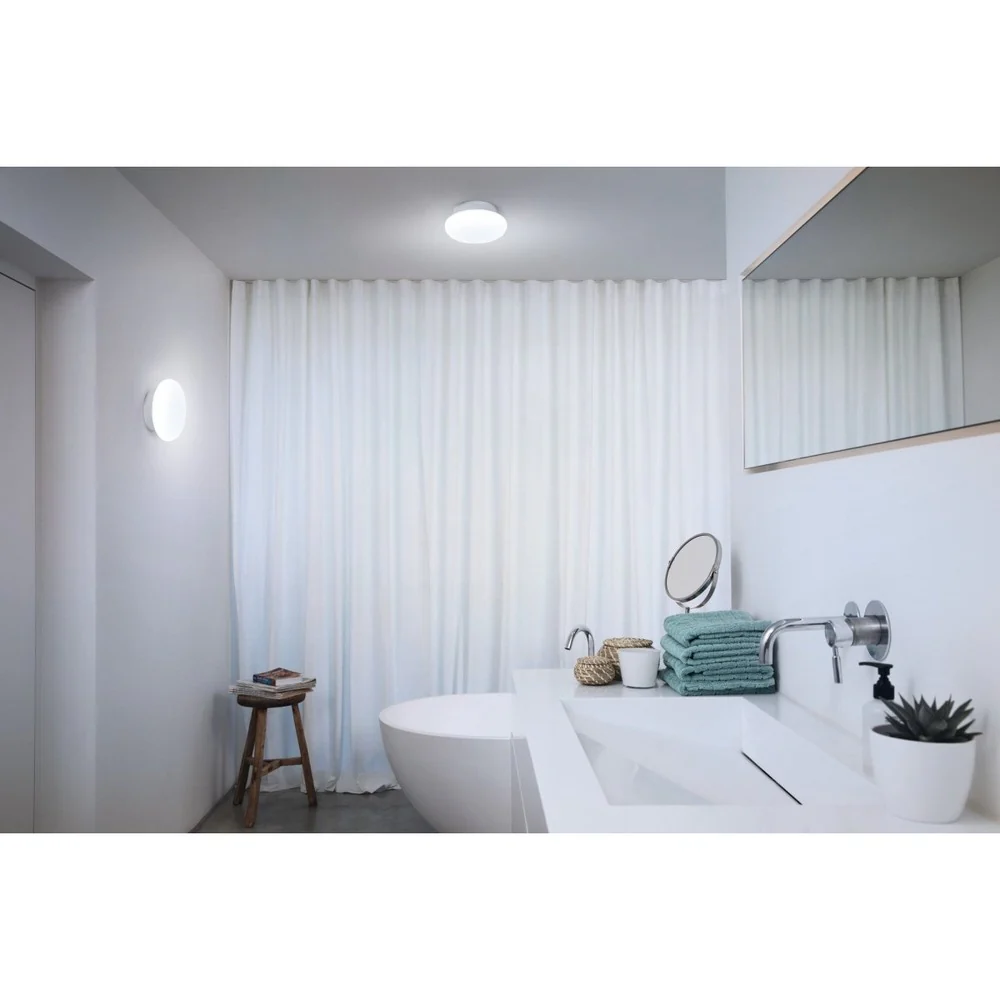 Lampa sufitowa LED WiFi ORBIS WALL AQUA ROUND 12W, inteligentna, do łazienki, okrągła, IP44, regulowana biel, 200 mm - Image 5