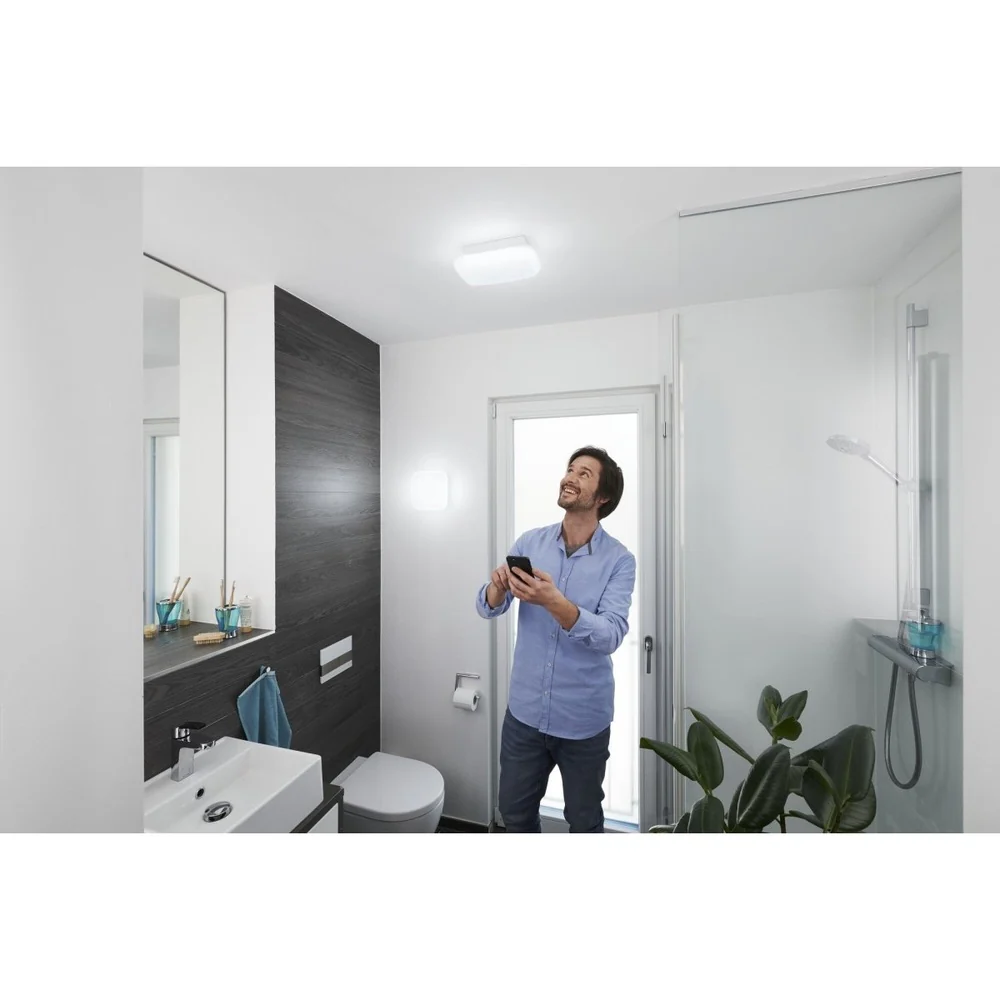 Lampa sufitowa LED WiFi ORBIS WALL AQUA ROUND 12W, inteligentna, do łazienki, okrągła, IP44, regulowana biel, 200 mm - Image 6