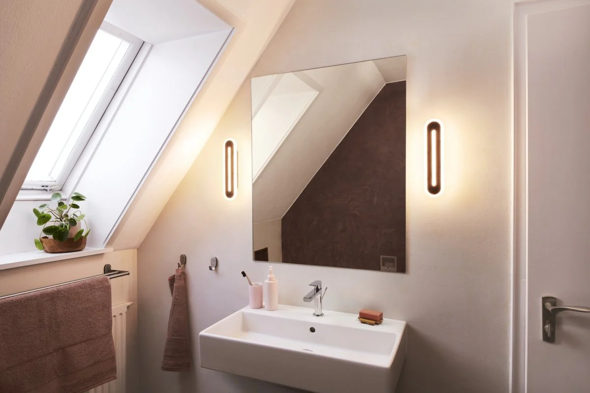 Lampa LED WiFi WALL BATH WHITE 13W, inteligentna, do łazienki, ściemnialna, IP44, regulowana biel, 30 cm - Image 7