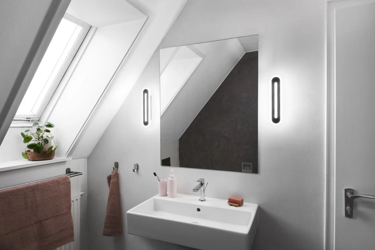 Lampa LED WiFi WALL BATH WHITE 13W, inteligentna, do łazienki, ściemnialna, IP44, regulowana biel, 30 cm - Image 8