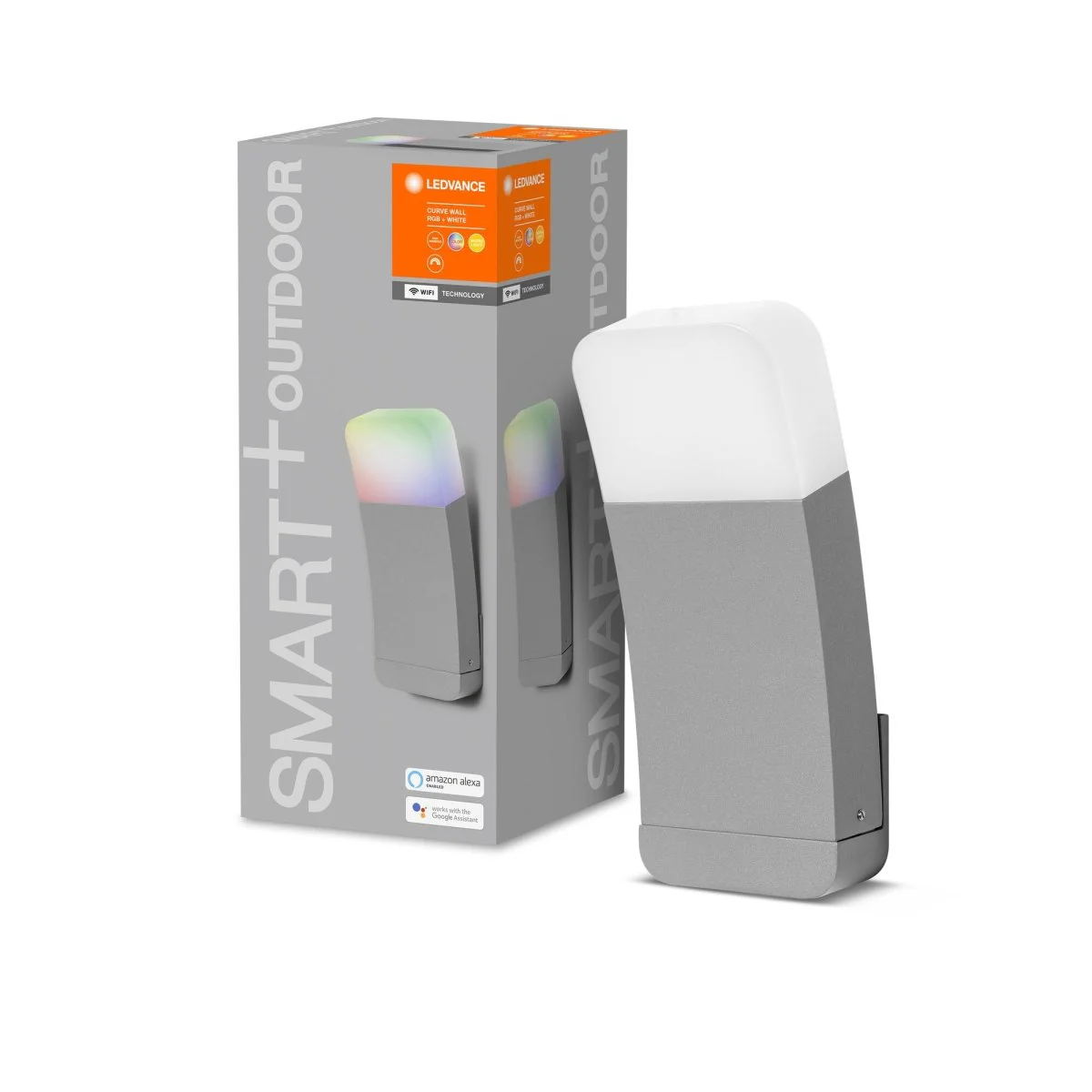 Inteligentny kinkiet zewnętrzny LED SMART+ WIFI CURVE SI - Image 4