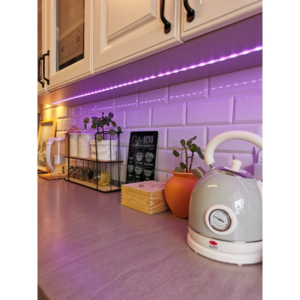 Taśma LED WiFi Flex 8,5W, inteligentna, do wewnątrz, IP20, ściemnialna, RGB, regulowana biel, 2 m - Image 7