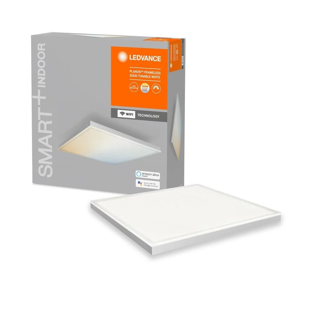 Panel LED WiFi PLANON FRAMELESS TW 20W, inteligentny, kwadratowy, ściemnialny, regulowana biel 300x300 mm - Image 4