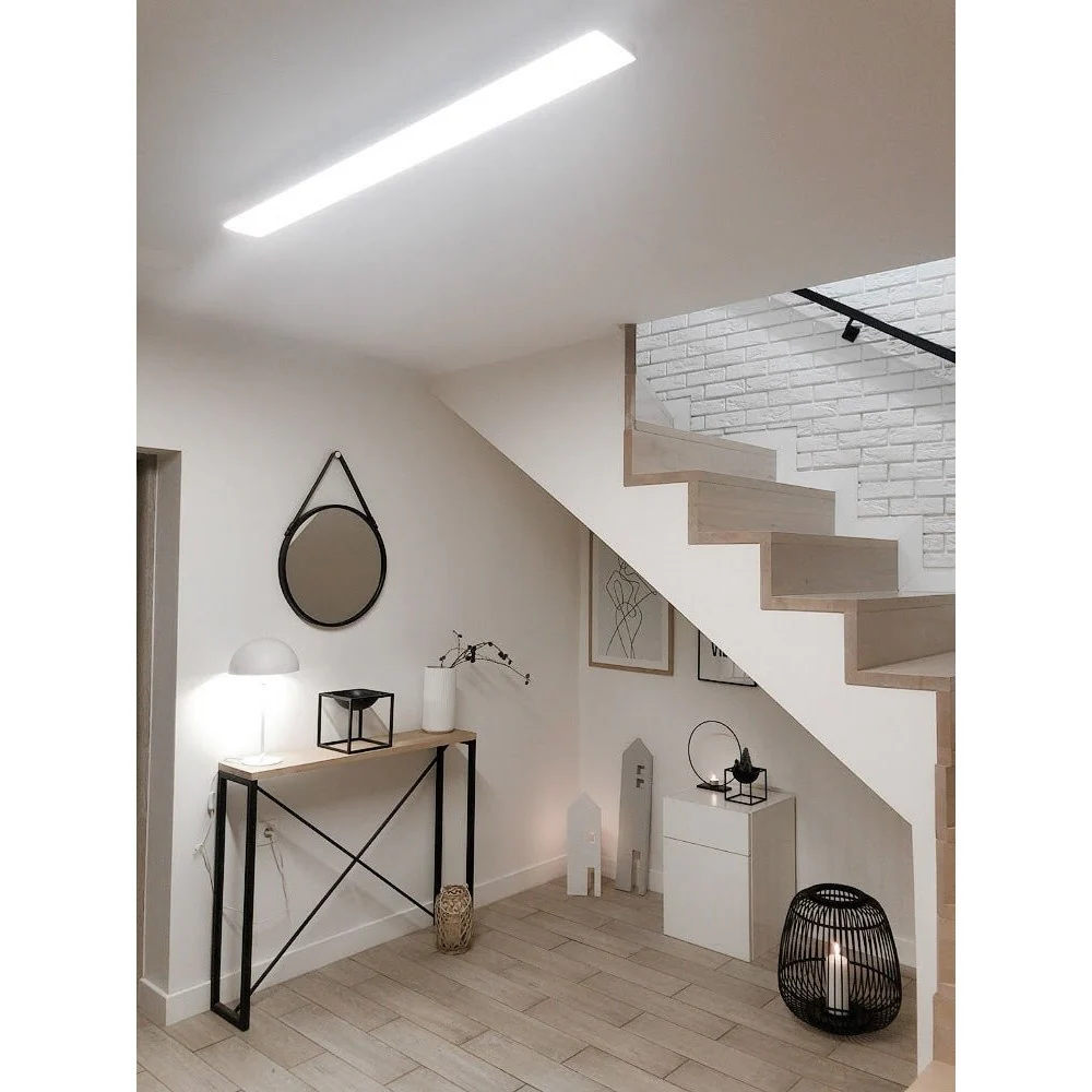 Panel LED WiFi PLANON FRAMELESS TW 28W, inteligentny, prostokątny, ściemnialny, regulowana biel, 600x100 mm - Image 9