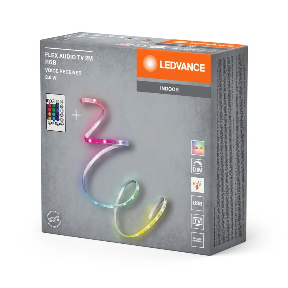 Kolorowy pasek LED USB wewnętrzny RGB 3,60 W - Image 3
