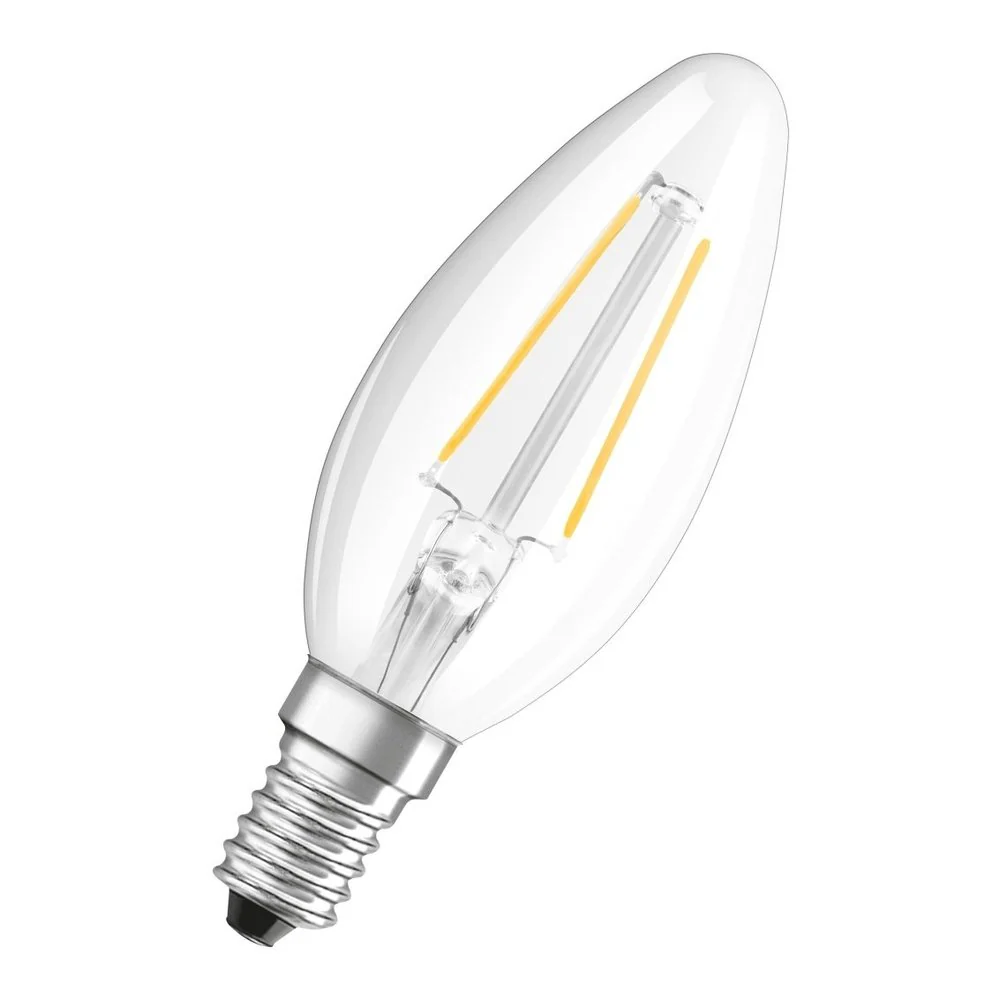 Żarówka LED E14 2,5W LED STAR 1 szt. świeczka, matowa, barwa ciepła - Image 2
