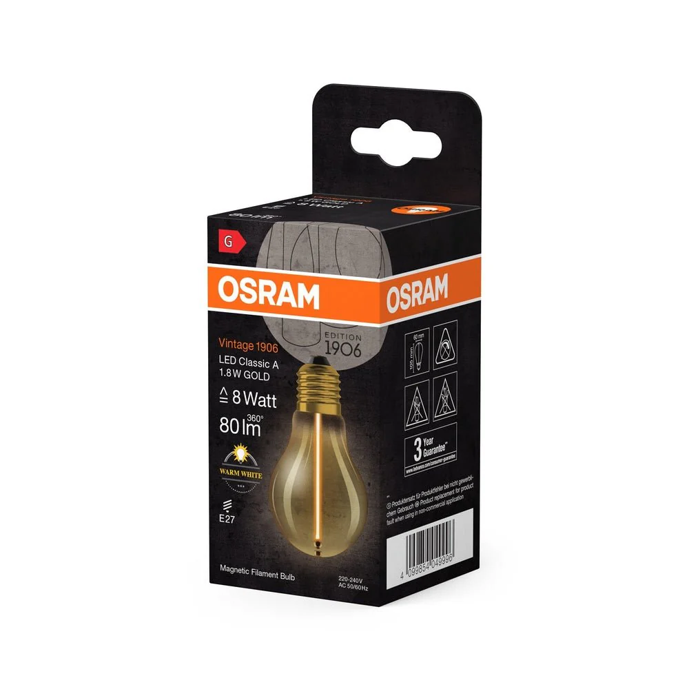 Lampa LED dekoracyjna żarówki Edison E27 1,8W 2700K 80lm - Image 3