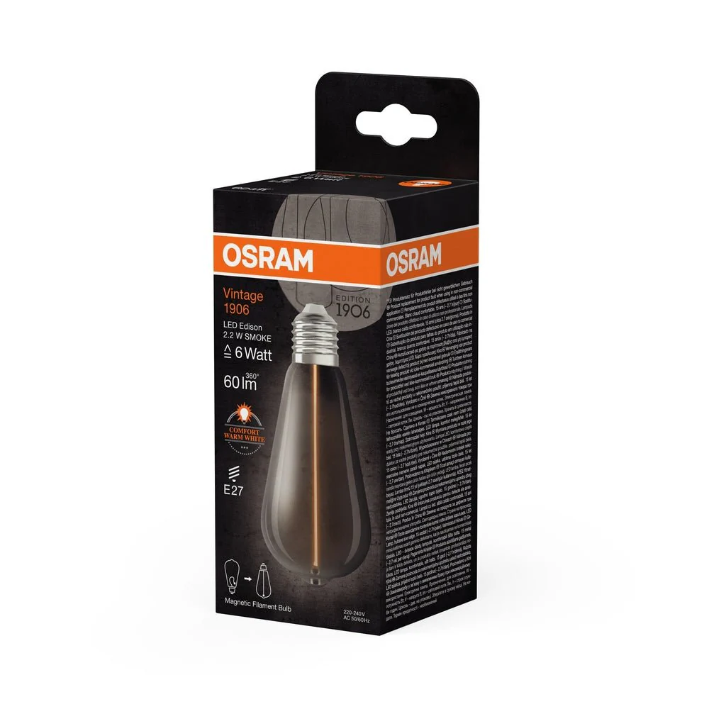 Lampa LED dekoracyjna żarówki Edison E27 1800K 60lm - Image 3