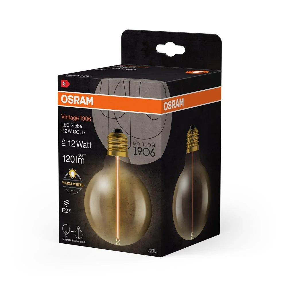 Lampa LED dekoracyjna żarówki Edison E27 2,2W 2700K - Image 3
