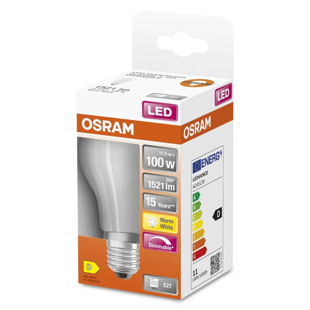 Lampa LED E27 11W 2700K 1521lm Klasyczny Kształt - Image 3