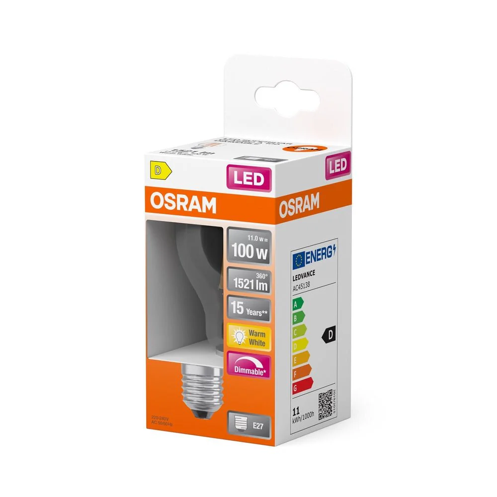 Lampa LED E27 11W 2700K 1521lm Ściemnialna Żarówka - Image 3