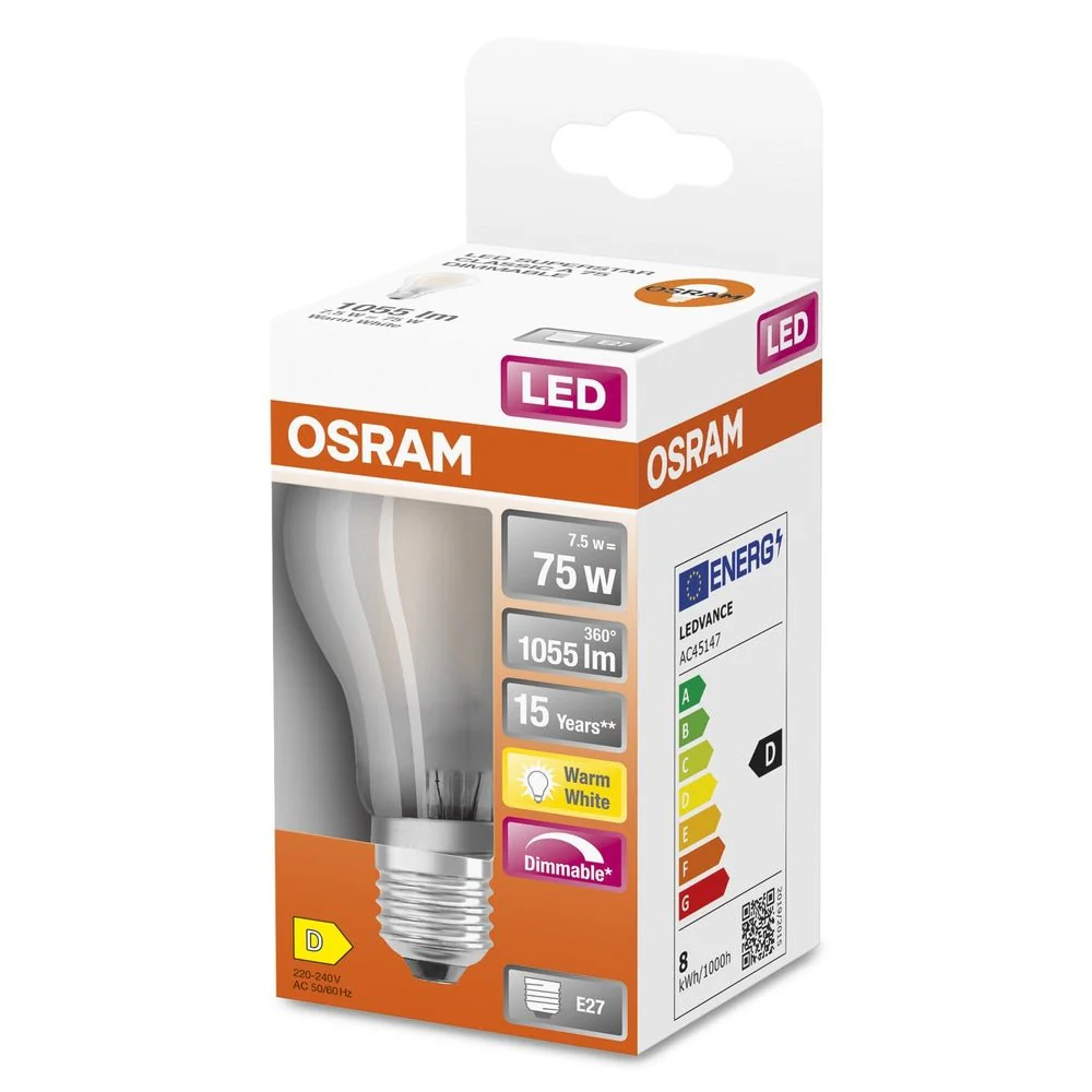 Lampa LED E27 7,5W 2700K 1055lm Ściemnialna - Image 3