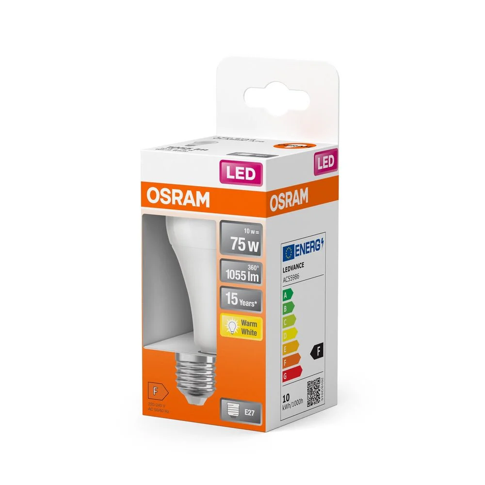 Lampa LED klasyczny krztałt E27 10 W 2700 K 1055lm - Image 3
