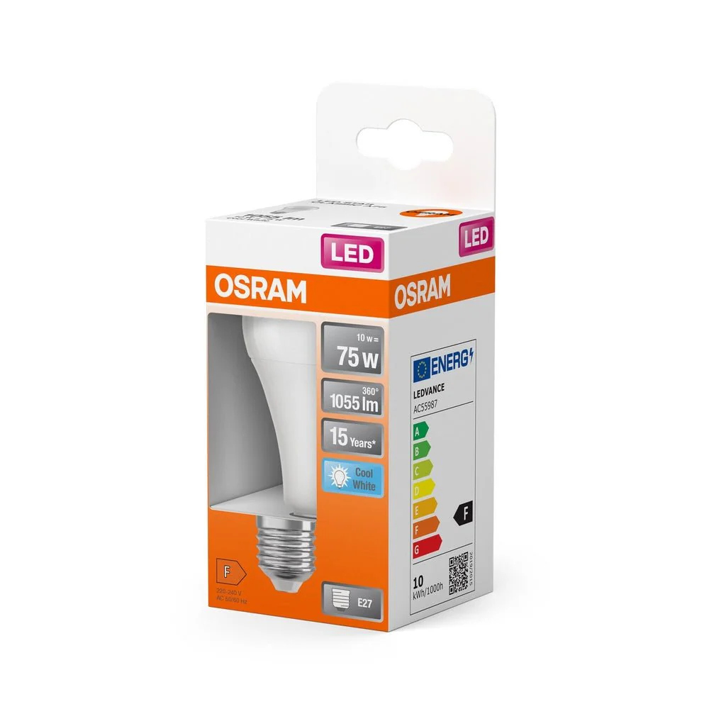 Lampa LED klasyczny krztałt E27 10 W 4000 K 1055lm - Image 3