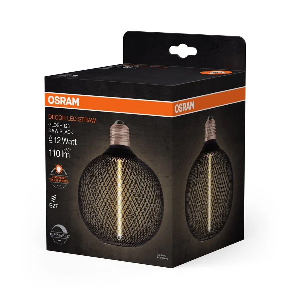 Lampa LED metalowa obudowa E27 3,5W 1800K 110lm Subtelna - Image 3