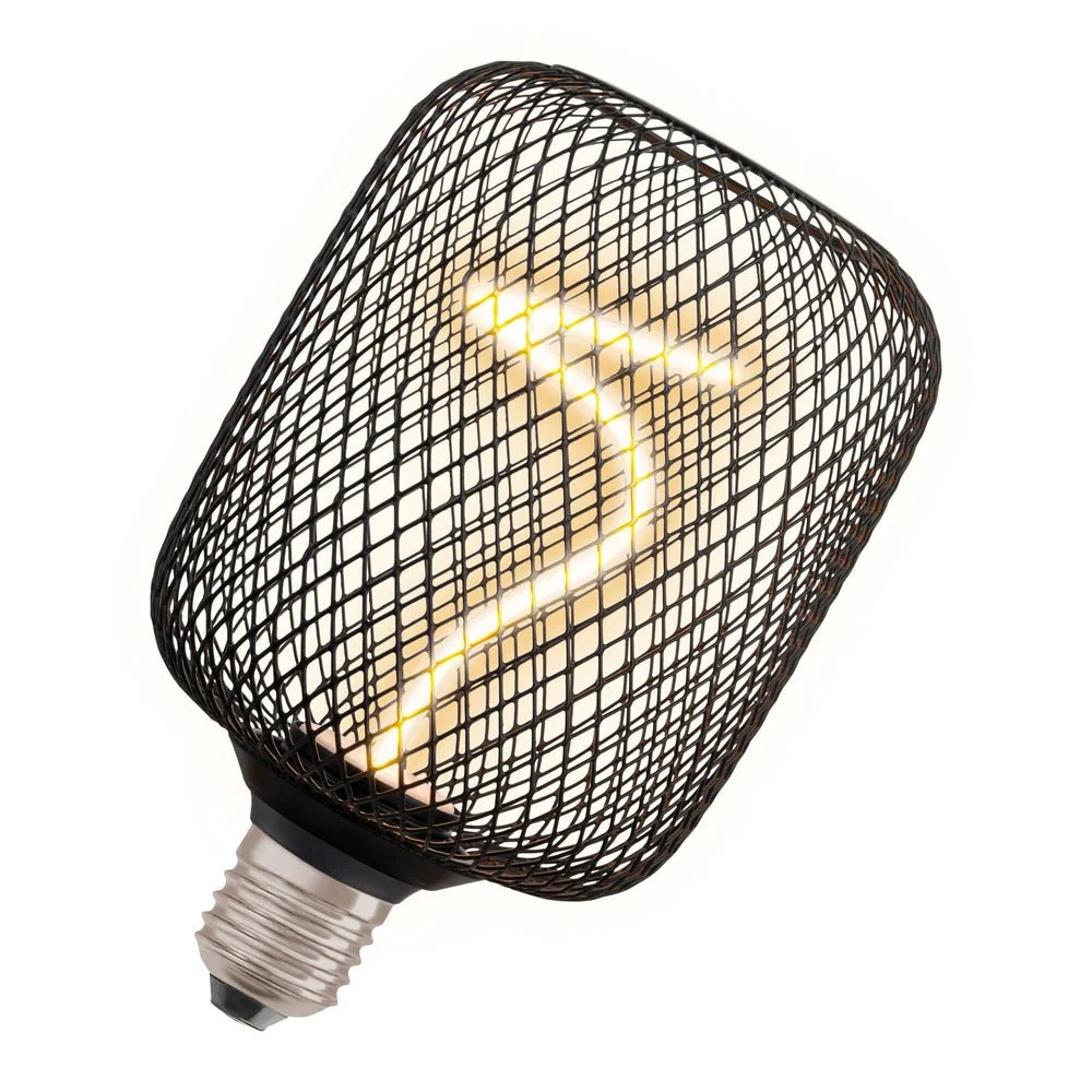 Lampa LED metalowa obudowa E27 3,5W 1800K 130lm Designerska - Image 2