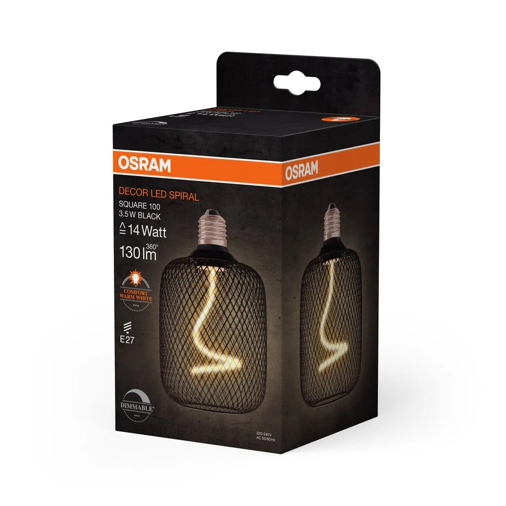 Lampa LED metalowa obudowa E27 3,5W 1800K 130lm Designerska - Image 3