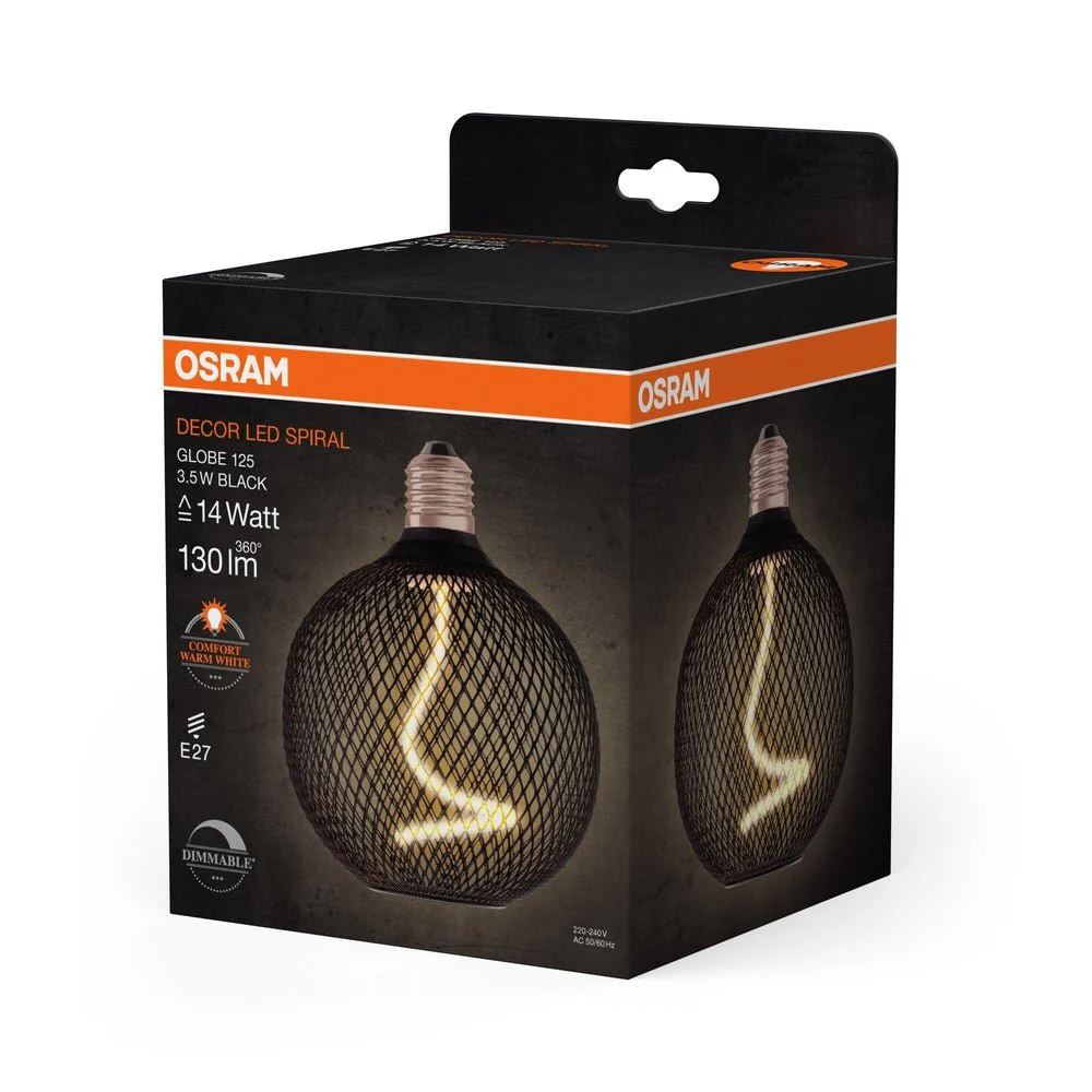Lampa LED metalowa obudowa E27 3,5W 1800K 130lm Loftowa - Image 3