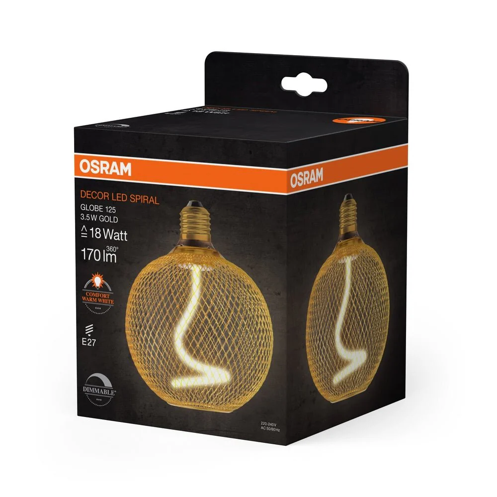 Lampa LED metalowa obudowa E27 3,5W 1800K 170lm Mocna - Image 3