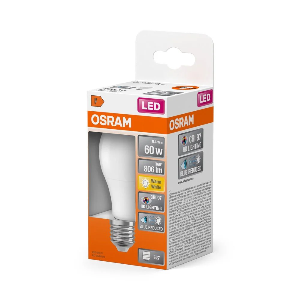 Lampa LED o CRI 97 typu ABP E27 9,4 W 2700 K 806lm - Image 3
