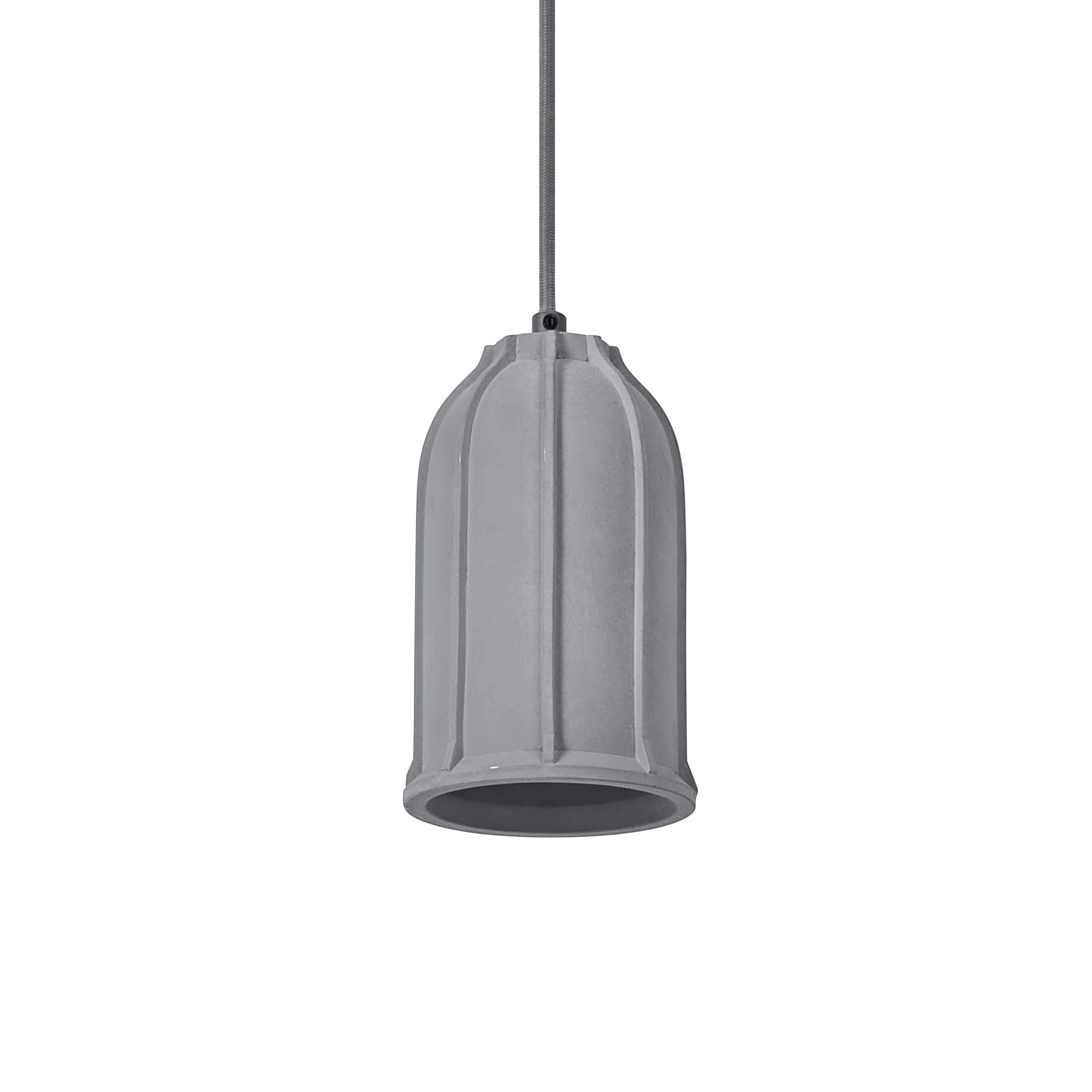 Lampa LED OSRAM Decor Concrete Sim Pendant E27 Dark Grey - Image 3