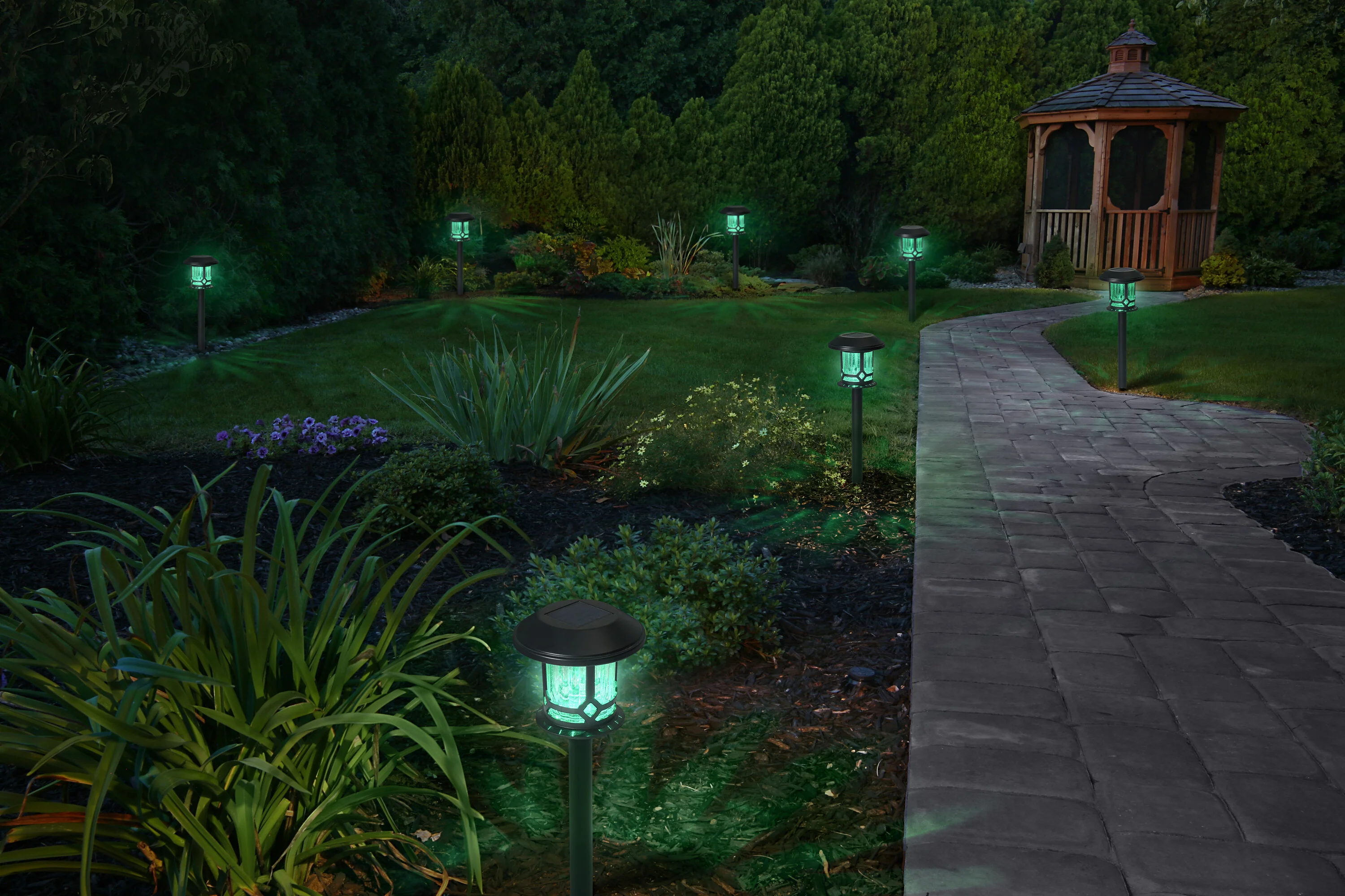 Lampa LED OSRAM SMART+ BT Solar Path Light RGB + TW - Image 8