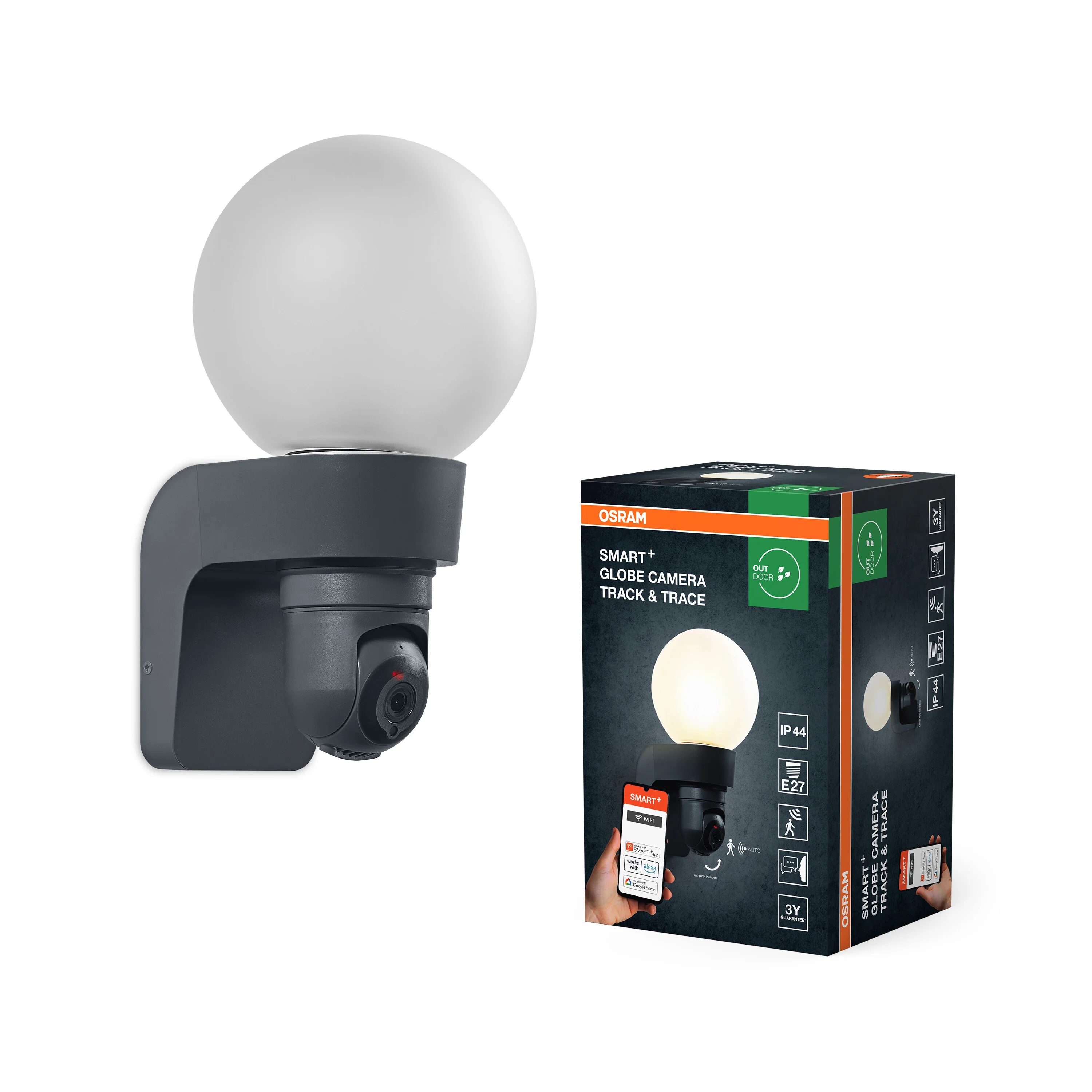 Lampa LED OSRAM SMART+ Globe Camera Track & Trace - Image 5