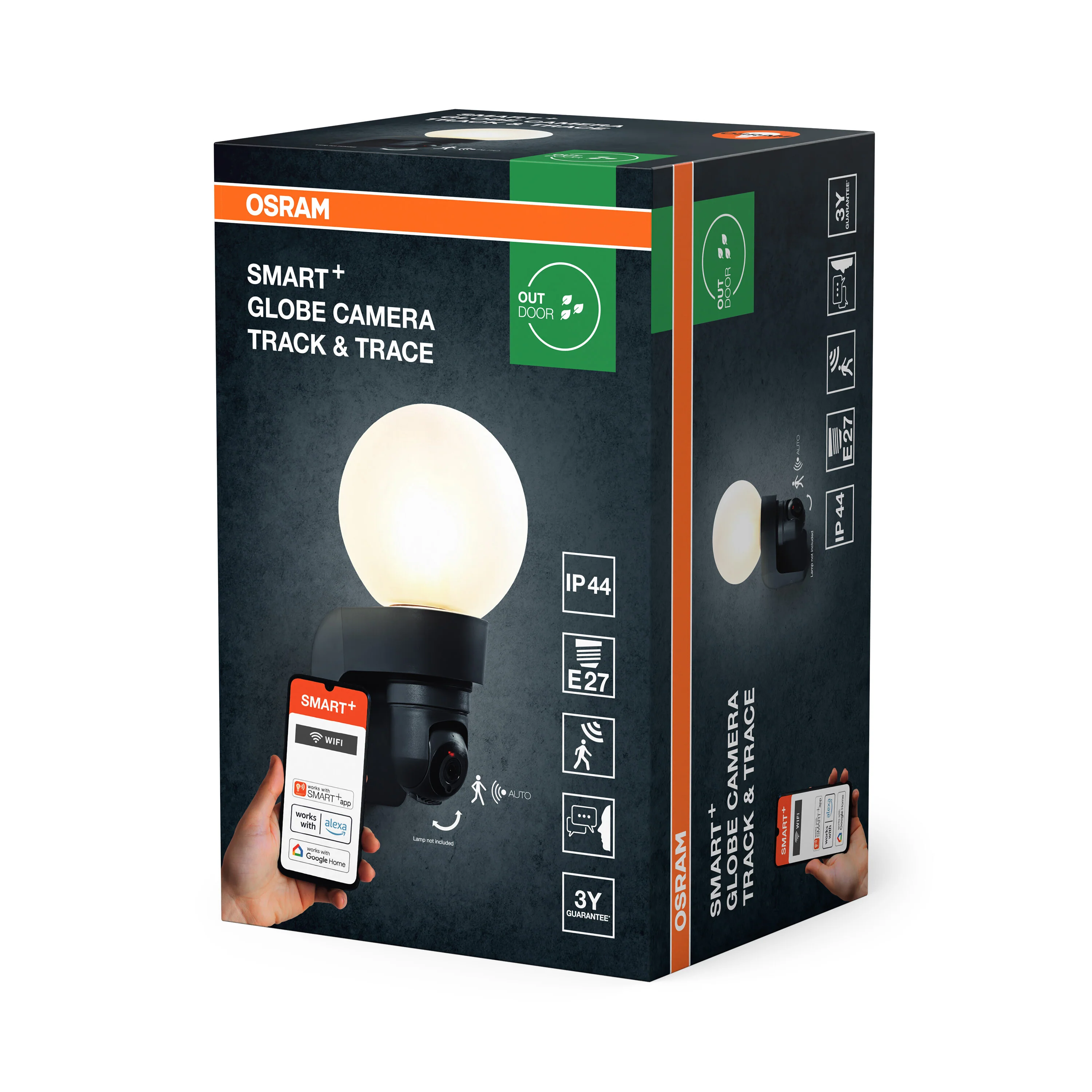 Lampa LED OSRAM SMART+ Globe Camera Track & Trace - Image 6