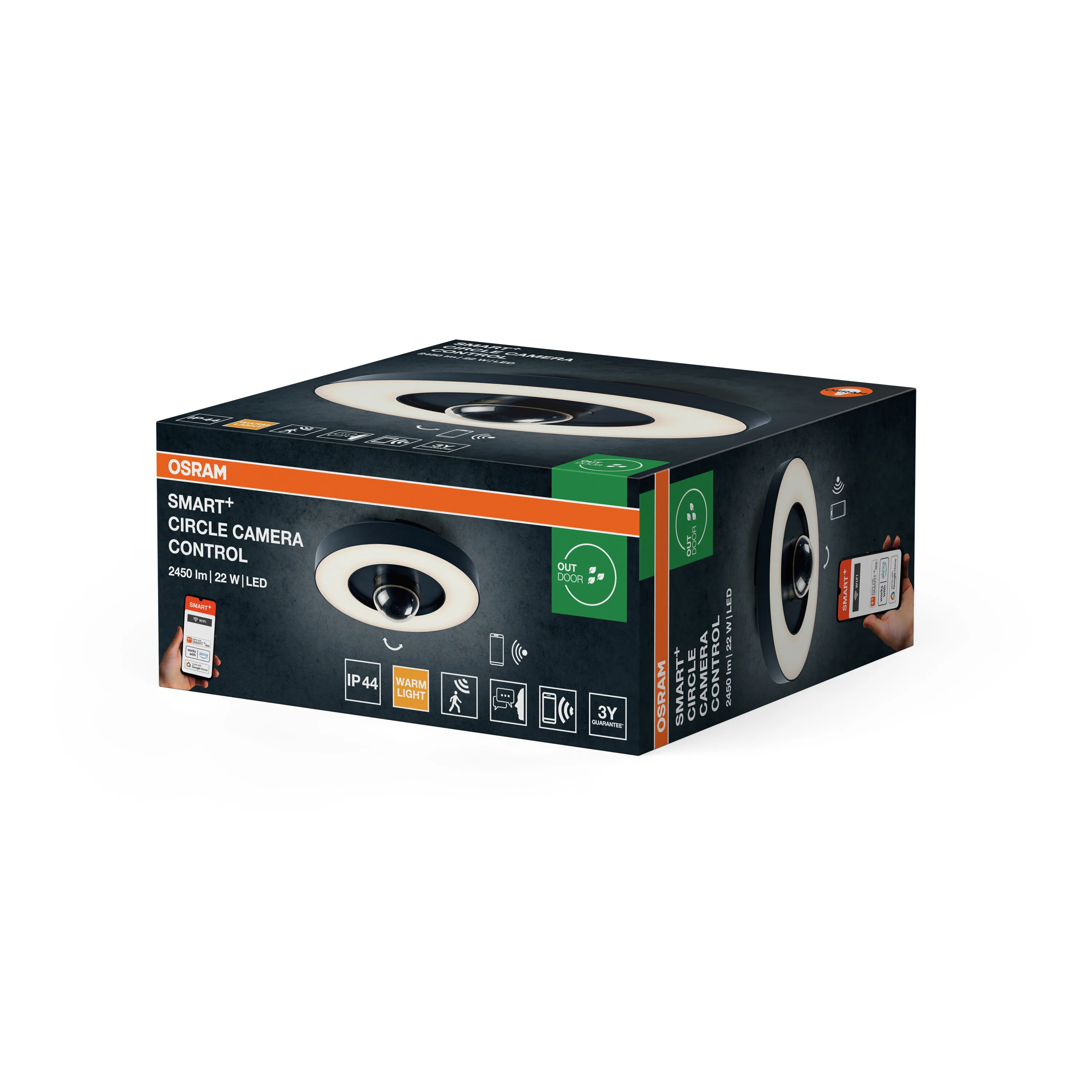 Lampa LED OSRAM SMART+ Wifi Circle Camera Control - Image 6